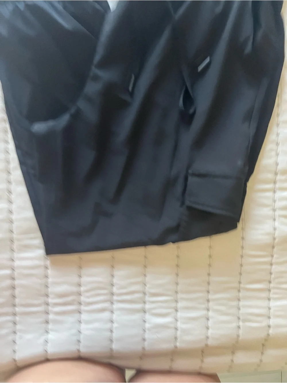 Kyodan Black Drawstring Jogger Pants